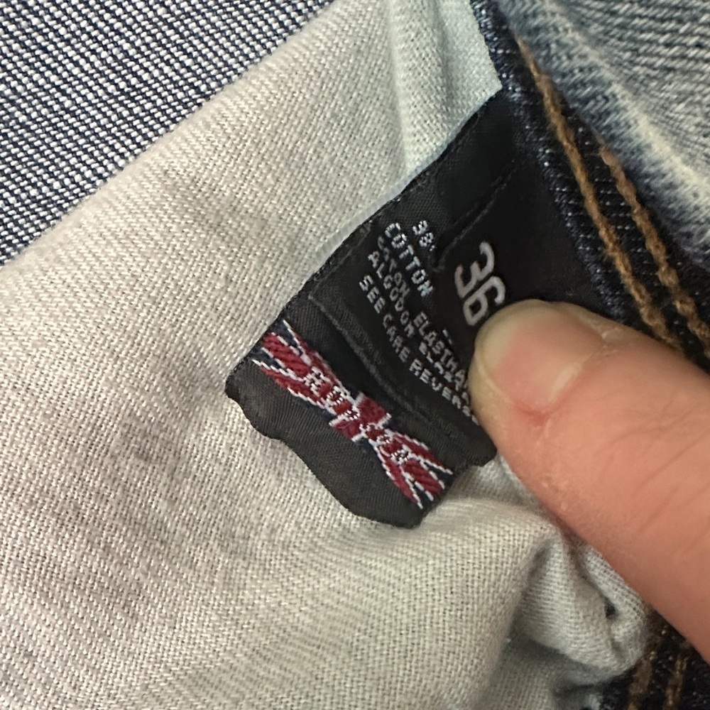 Hudson Jeans Men's Relaxed Fit in Dark Blue - Picture 2 of 10